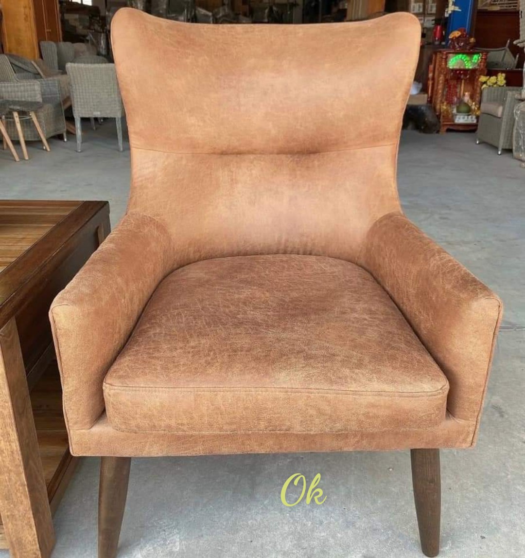 Ghế bành màu da bò Signature Design A3000276