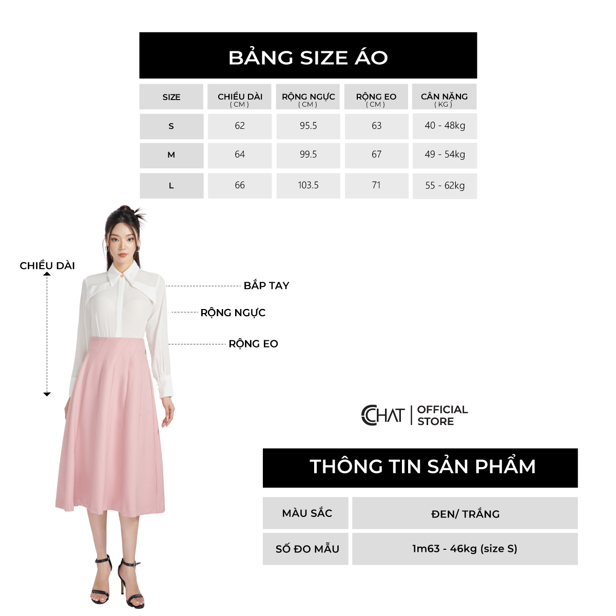 Áo Sơ Mi Nữ Lá Cổ Xoắn Kiểu Dáng Suông Chất Voan Cao Cấp 53FDV8026ST