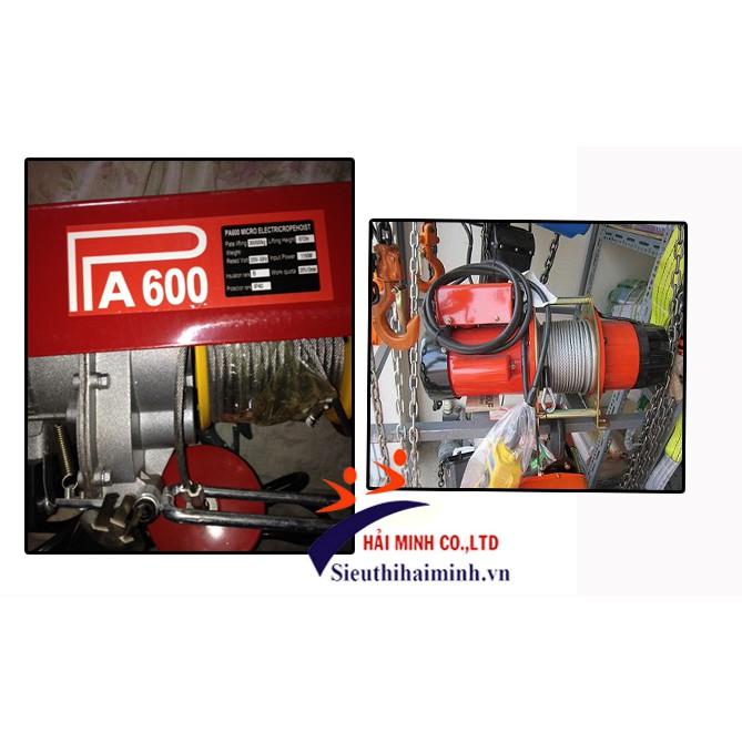 Máy tời treo 600KG - PA600, cáp 30m