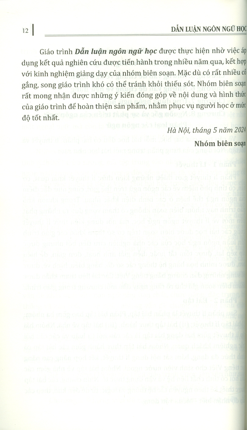 Dẫn Luận Ngôn Ngữ Học