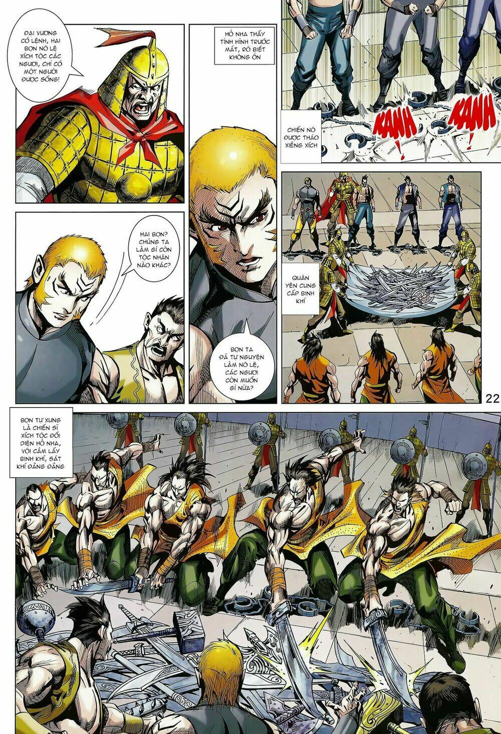 xuân thu mãnh sĩ chapter 11.2 9