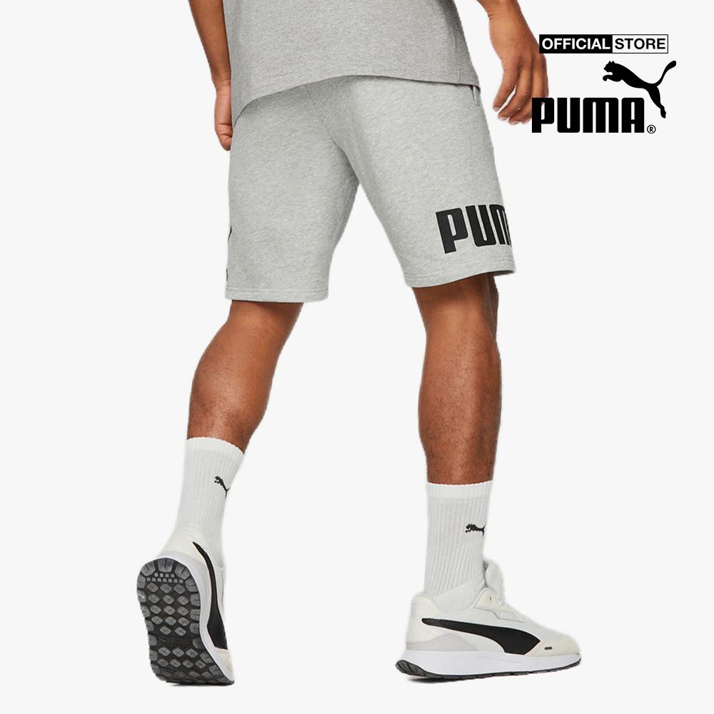 PUMA - Quần shorts tập luyện nam lưng thun Power 673379-0