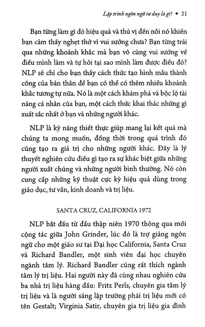 NLP Căn Bản (Tái Bản)