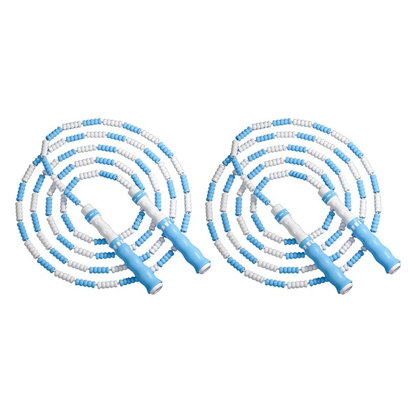 2 Gói Nhảy Dây 2.8M Tre Dây Nhảy DIY Bỏ Qua Dây Có Thể Điều Chỉnh Dây Nhảy Cho Người Lớn Trẻ Em Thể Dục Tập Thể Dục