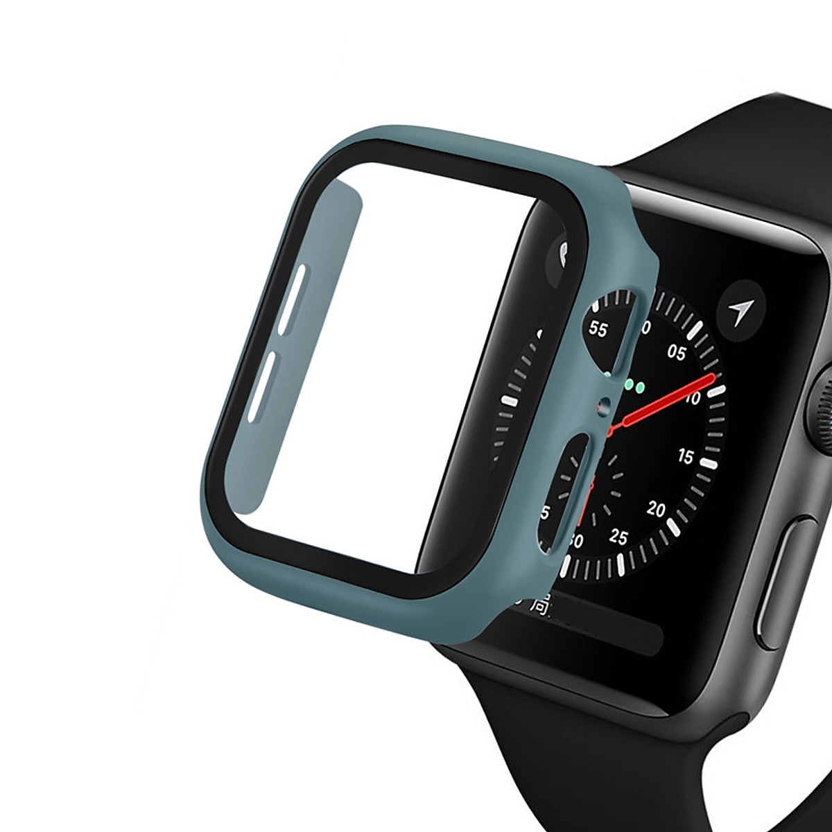 Ốp Case Thinfit & Kính Cường Lực cho Apple Watch Series 8 / Apple Watch SE 2022