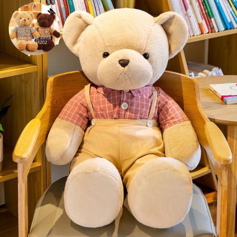 Gấu bông - gấu teddy đôi - Quà tặng cho bé kích thước 40cm - Gấu Bông Hana