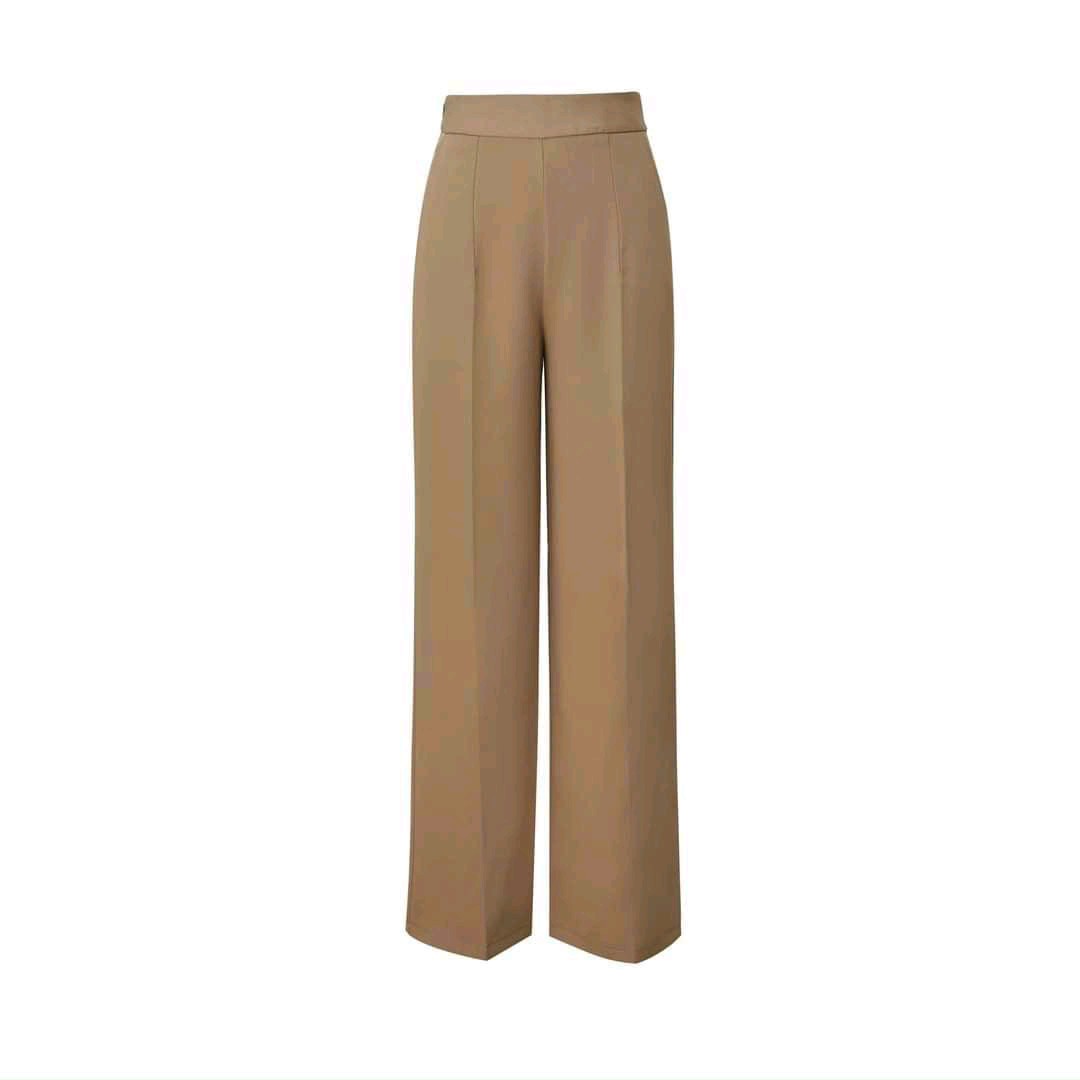 Quần Tây suông dài-dây kéo bên hông Women dây kéo 1 bên nhiều màu