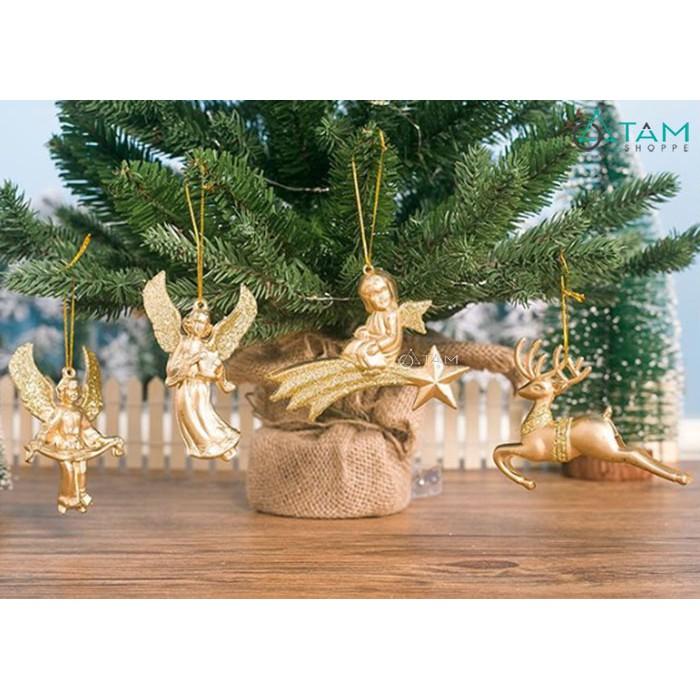 Hộp phụ kiện treo cây thông xi vàng Gold X-PKTCT-44