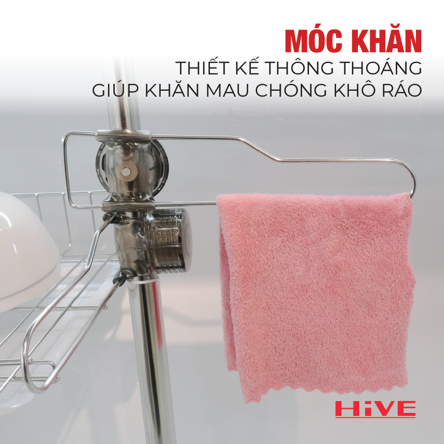 KỆ CHÉN INOX 2 TẦNG THAY ĐỔI ĐƯỢC ĐỘ CAO.