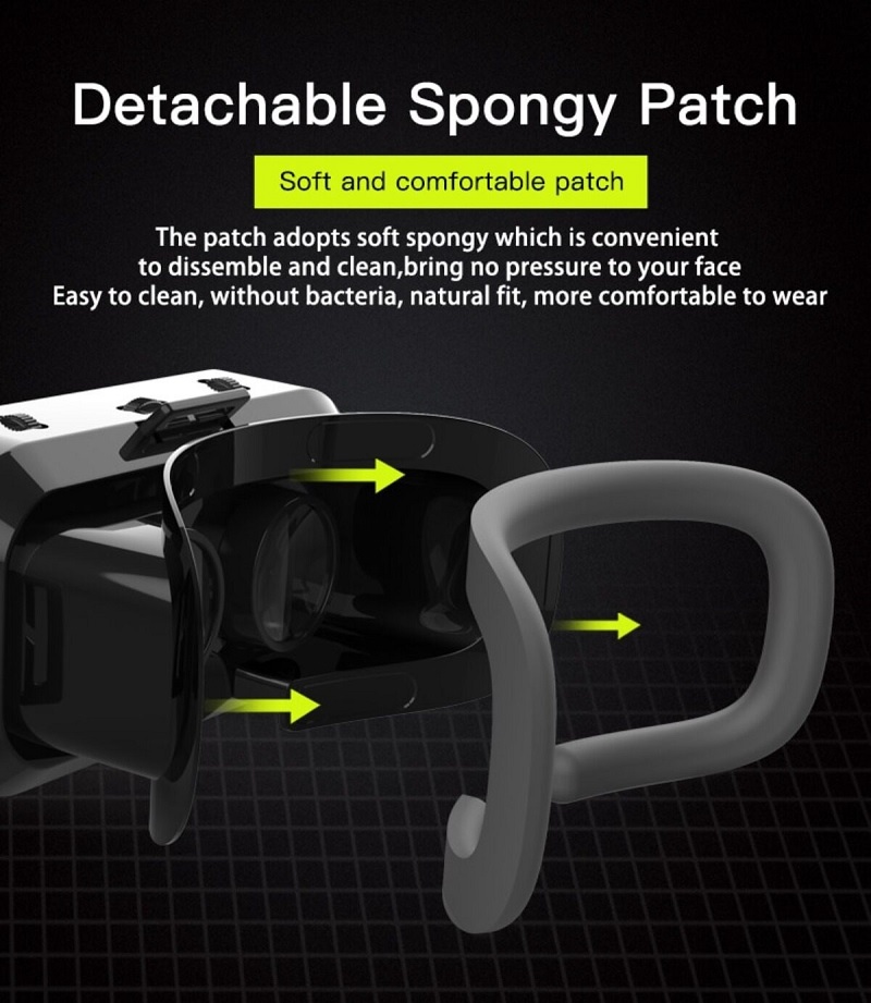 Kính Thực Tế Ảo 3D VR Shinecon G13 Dành Cho Điện Thoại Thông Minh 4.7-7.2 Inch - Hàng Nhập Khẩu