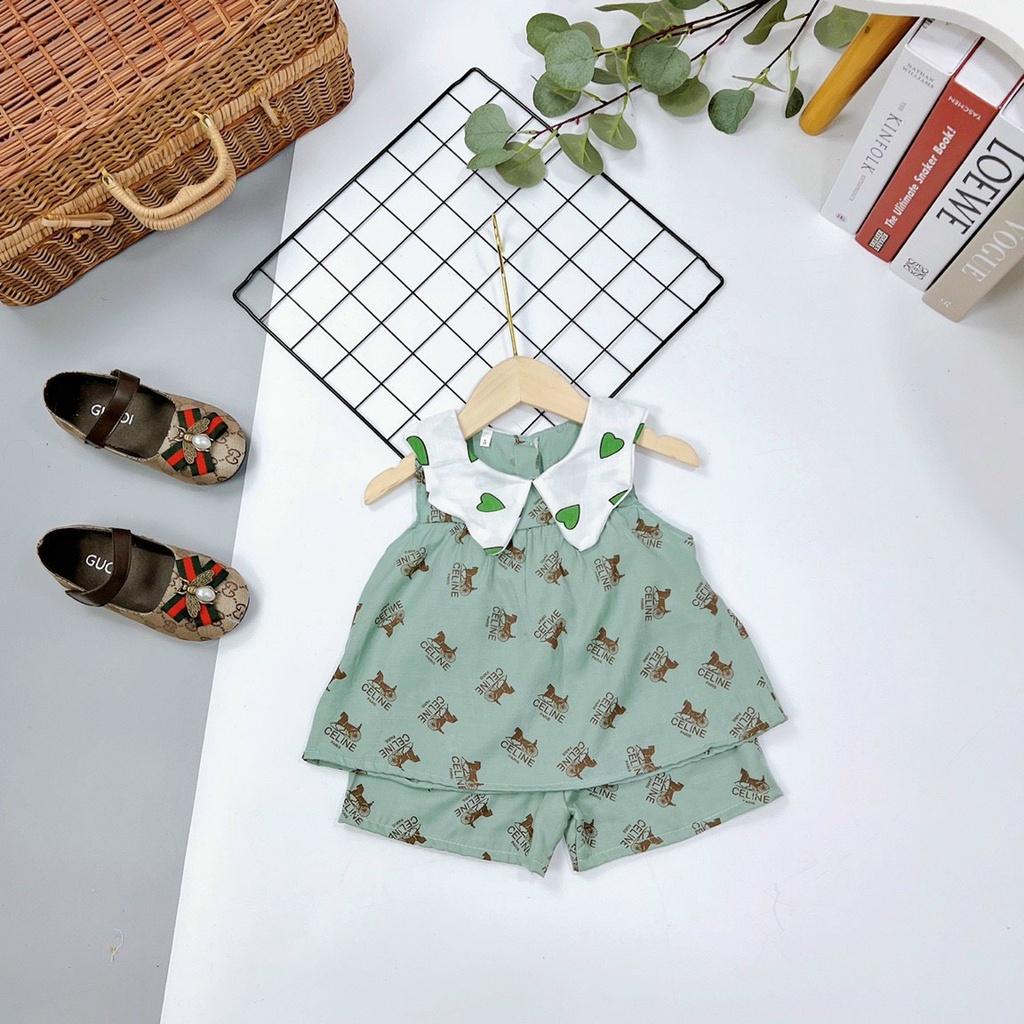 Sét bộ đũi bé gái mềm mại dễ thương 5-15kg,