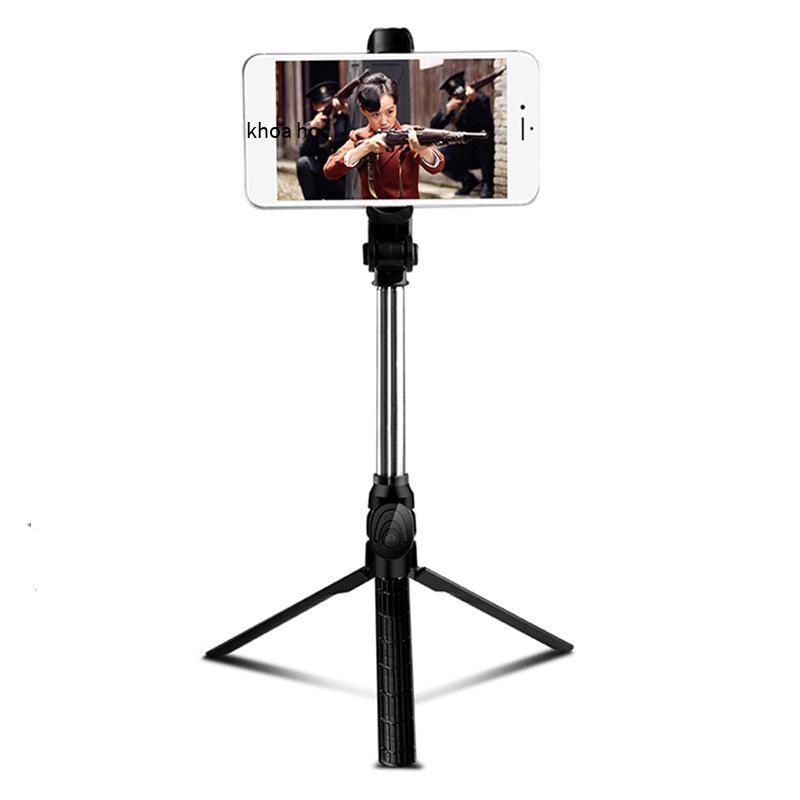 Chân máy đa năng di động thuận lợi nhất Gậy selfie XT10 xoay 360 độ điều khiển từ xa Gậy selfie chân máy trực tiếp