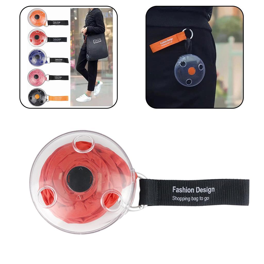Creative Telescopic Shopping Bag Reusable Eco Friendly & Carabiner