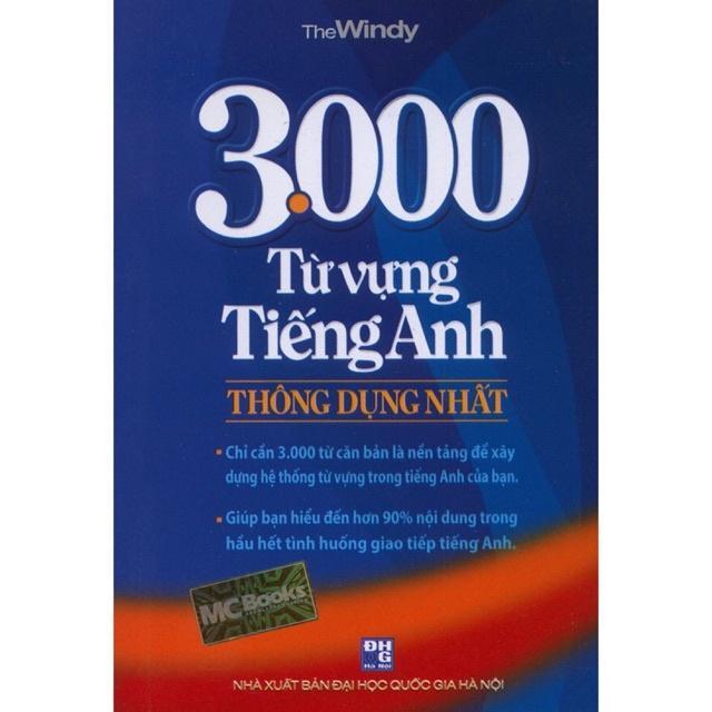 Sách - 3000 Từ Vựng Tiếng Anh Thông Dụng Nhất - MCBooks