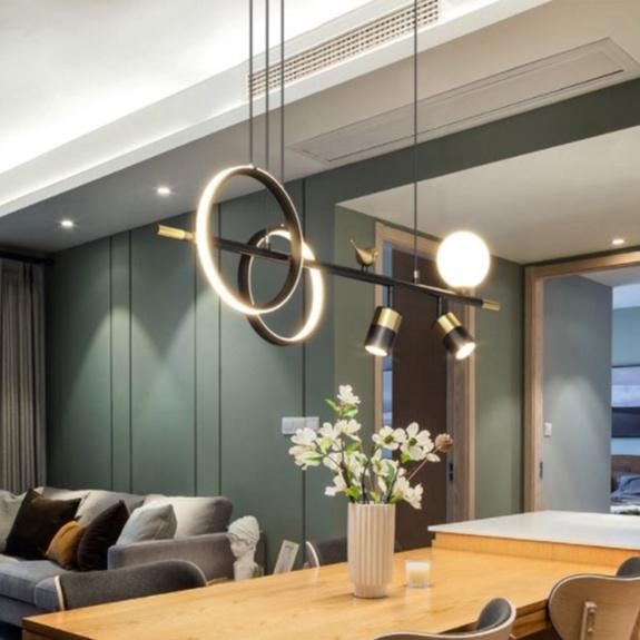 Đèn thả RUED phong cách hiện đại trang trí nội thất cao cấp.