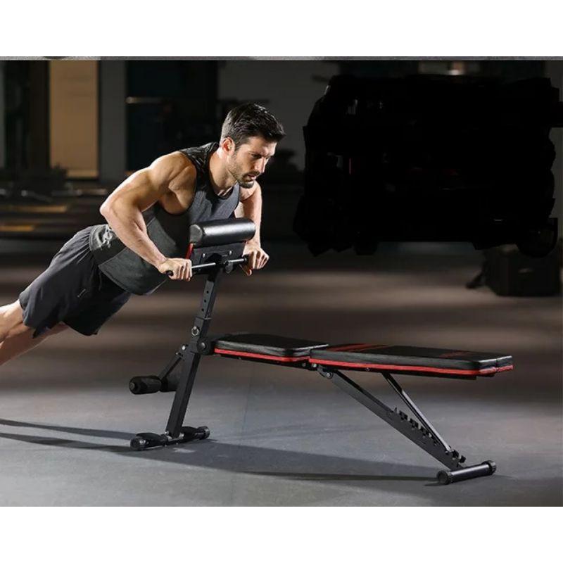 Ghế tập tạ đa năng, tập gym, ghế nằm đẩy tạ , gấp gọn P189