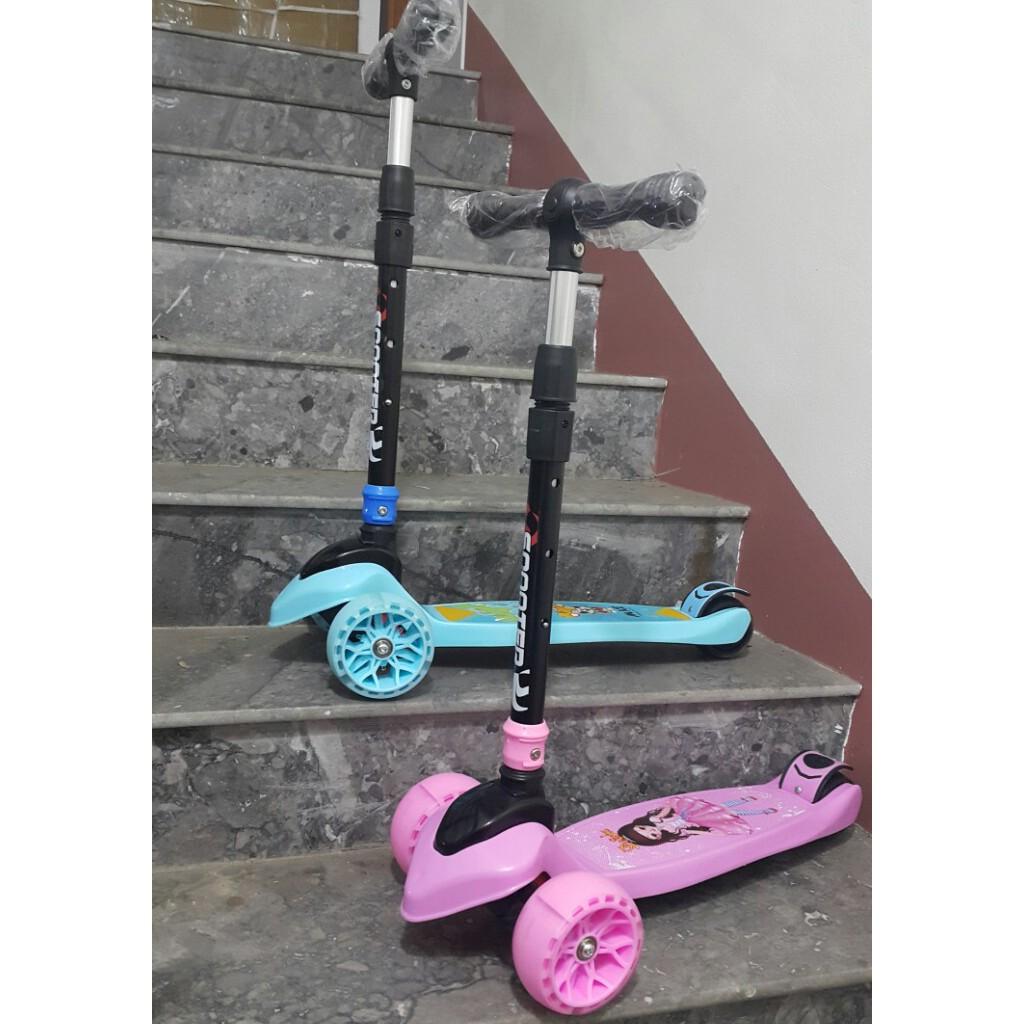 Xe trượt Scooter Sk-808 3 bánh phát sáng cho bé