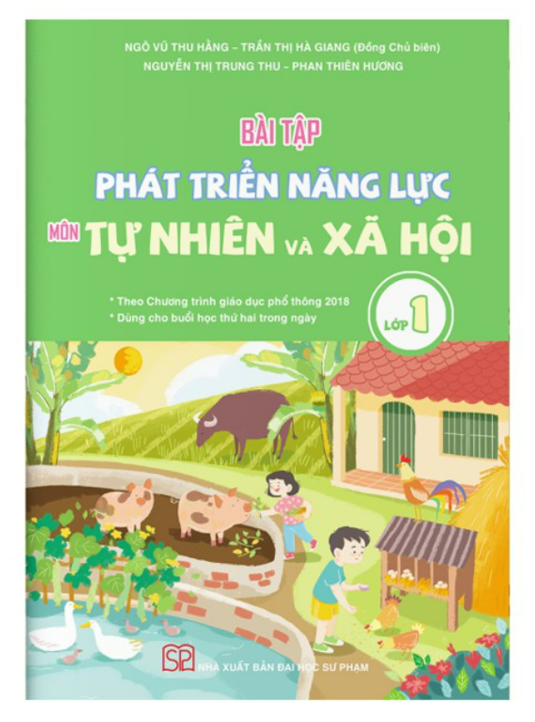 Sách - Bài tập phát triển năng lực môn tự nhiên và xã hội lớp 1