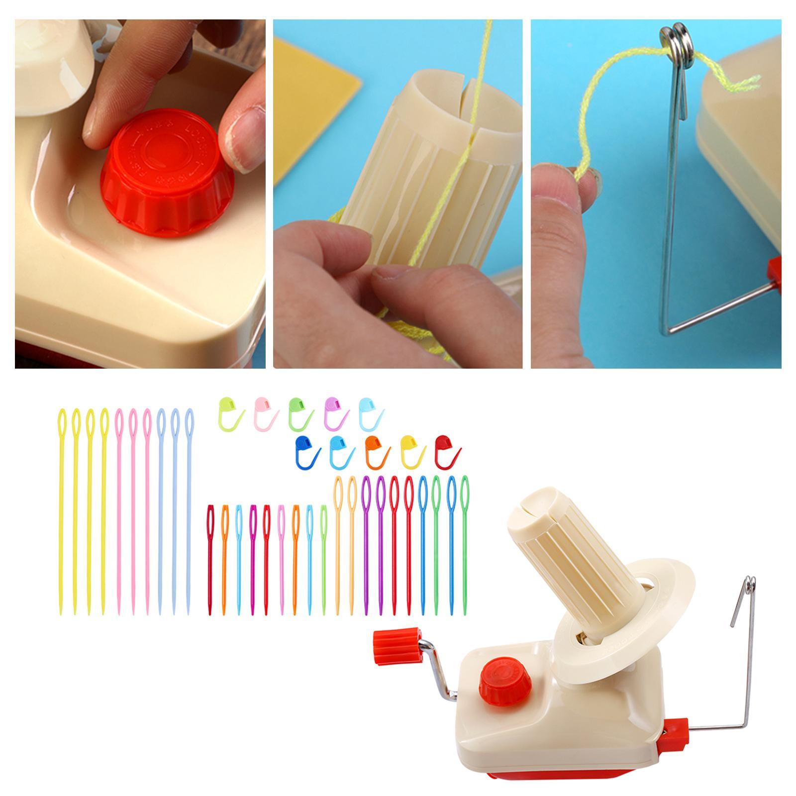 Winding Knitting Machine Yarn Ball Winder for Roll String DIY Tool