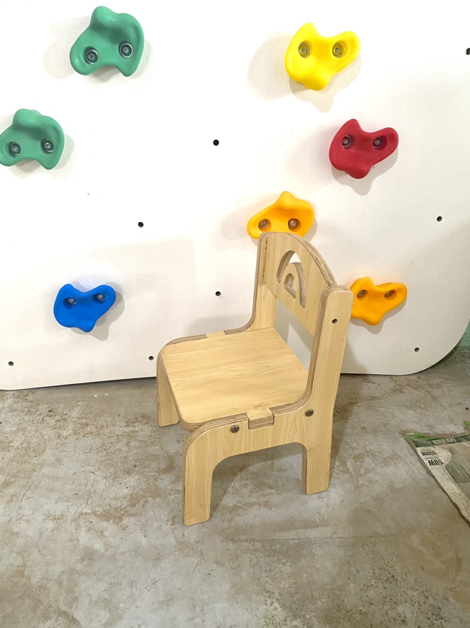 Ghế gỗ xinh xắn cho bé, ghế trẻ em, gỗ Plywood cho bé từ 1 - 5 tuổi