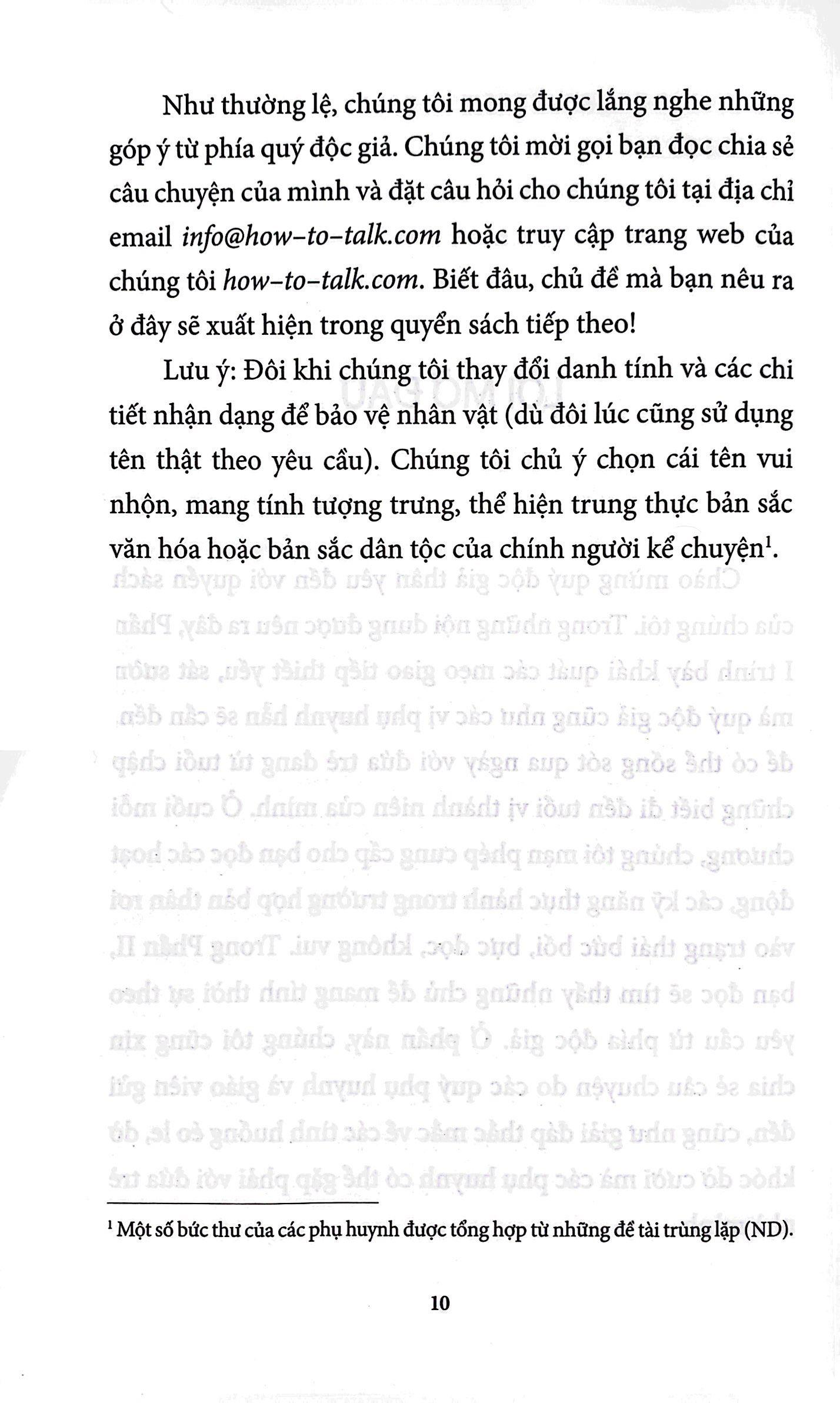 Nói Sao Khi Trẻ Không Nghe Lời