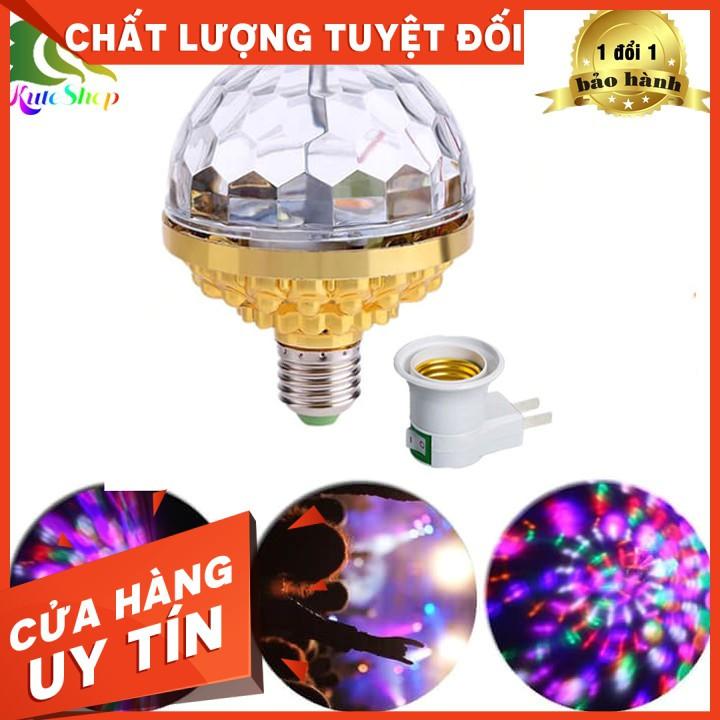 Bóng Đèn Led Vũ Trường Loại Tròn Xoay 7 Màu