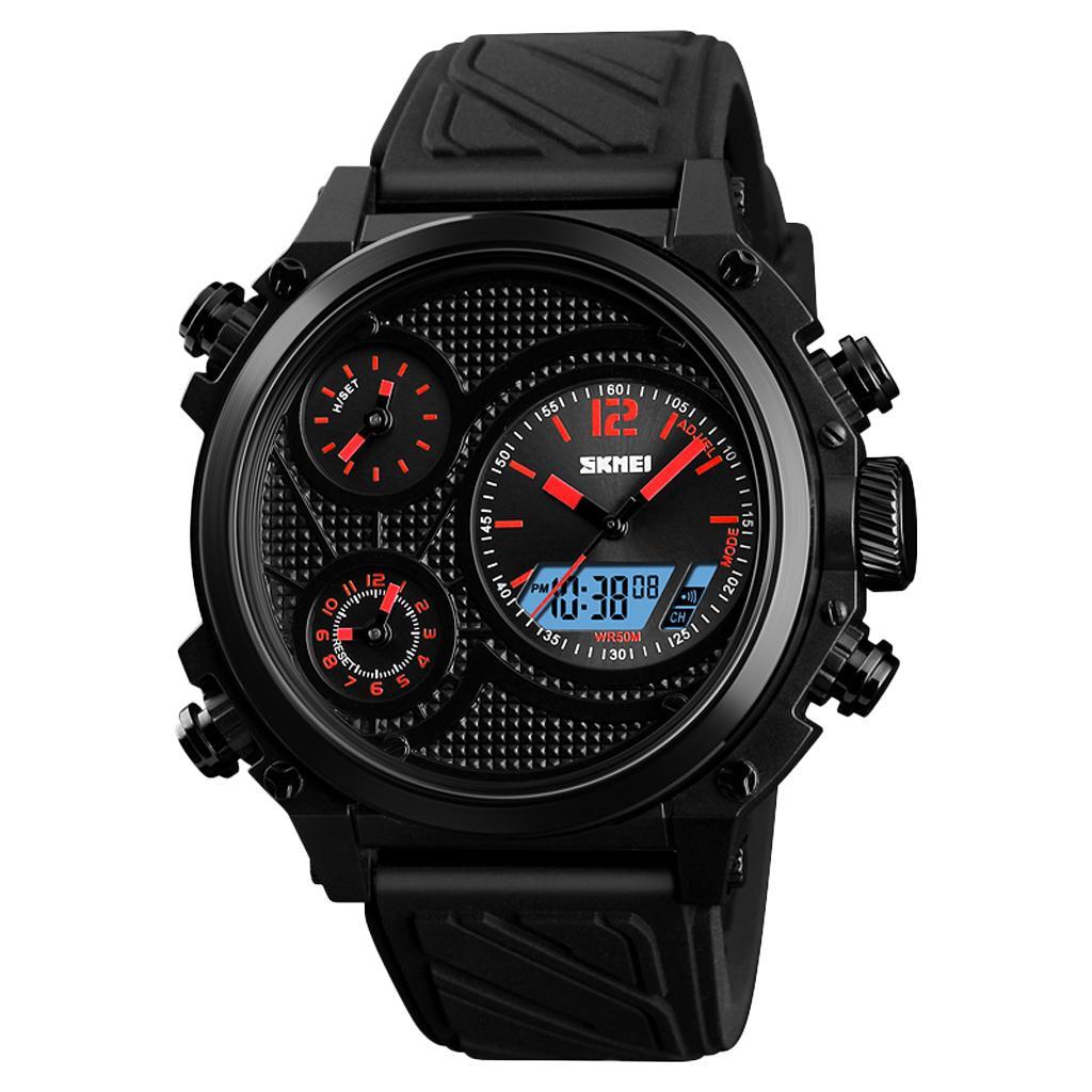 Multifunction 5 Timezone  Teens  Digital Watch