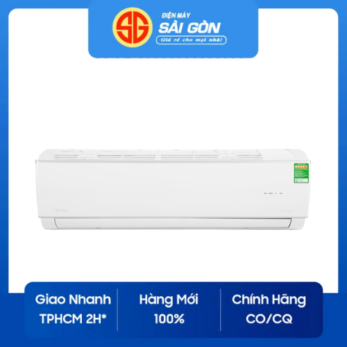 Máy lạnh Midea 18000BTU 1 Chiều Inverter MSAGII-18CRDN8 - Hàng Chính Hãng - Giao HCM