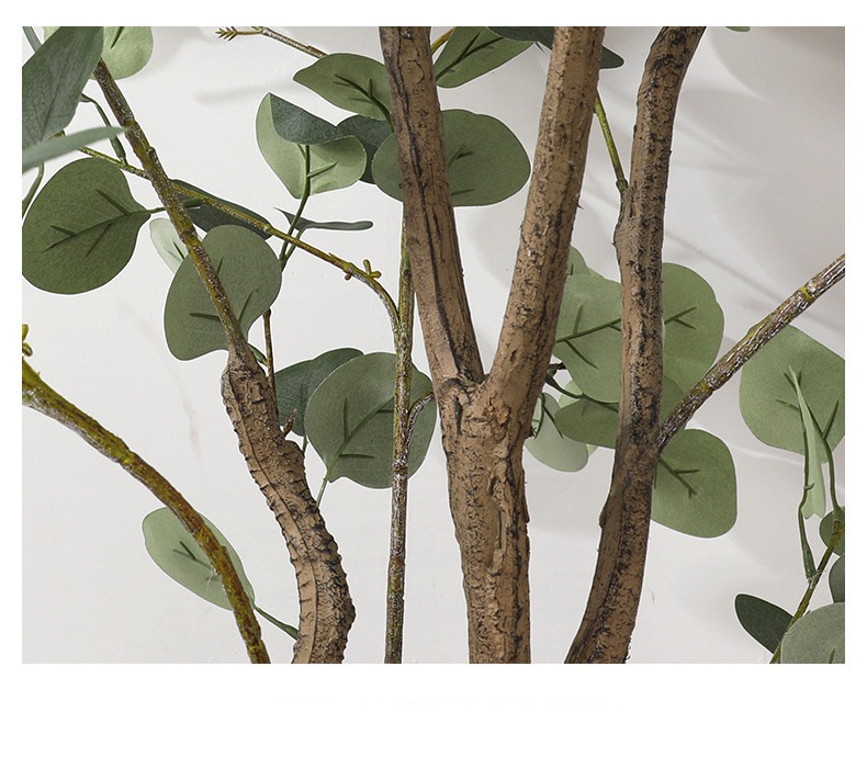 Cây giả - Cây bạch đàn trang trí cao 130cm - LC3050