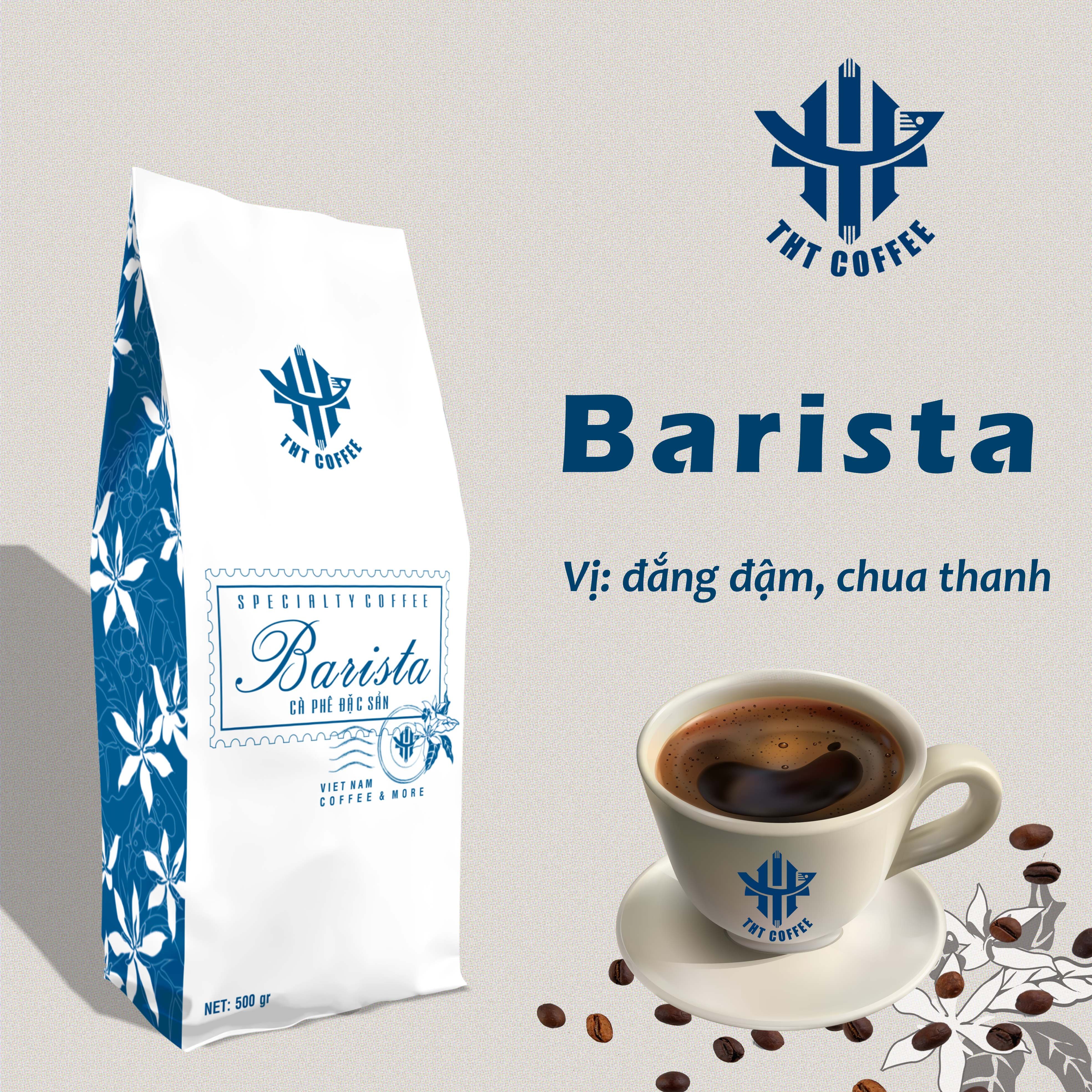 Cà phê pha phin, pha máy Barista - THT Coffee (Túi 500gr)