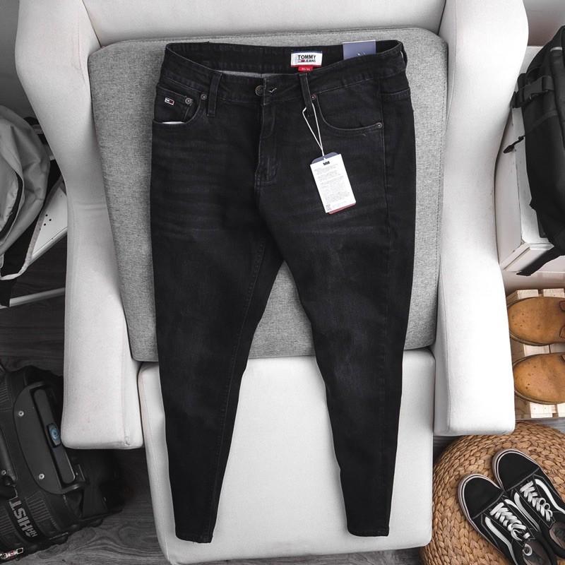 Quần jean nam TOM cao cấp -jean co giãn - Form slimfit