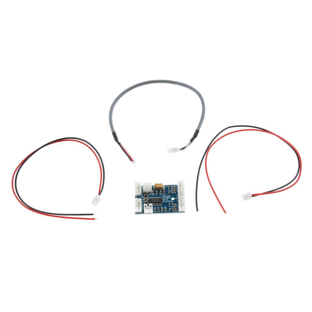 Digital Power Amplifier Board Audio Module USB DC 3.6-5V 2x3W