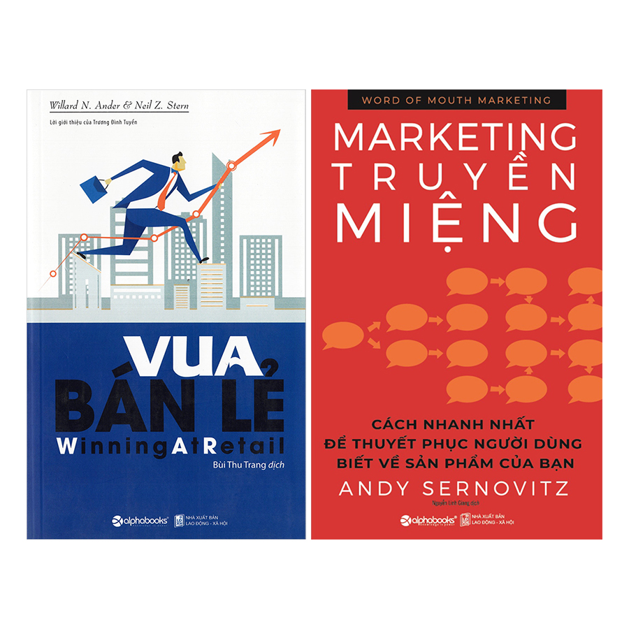 Combo Marketing- Bán Hàng: Marketing Truyền Miệng + Vua Bán Lẻ