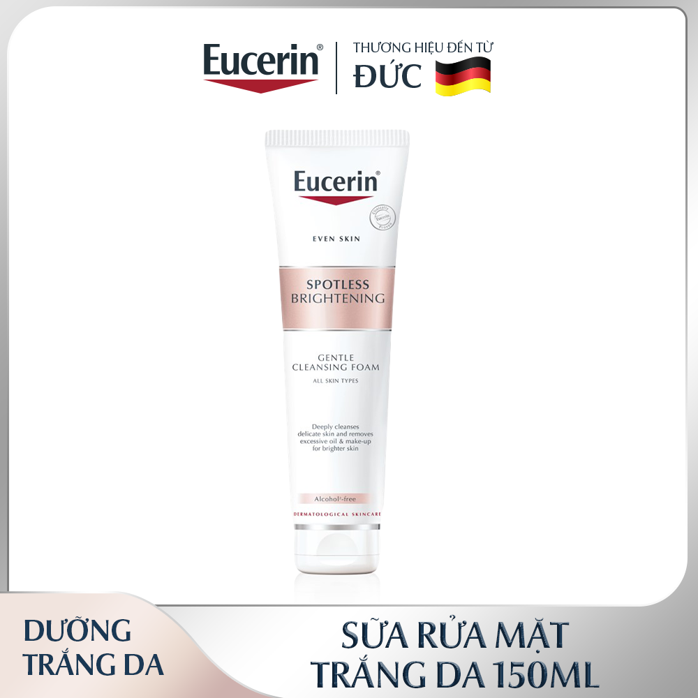 Sữa rửa mặt sáng da Eucerin Spotless Brightening Cleansing Foam 150g