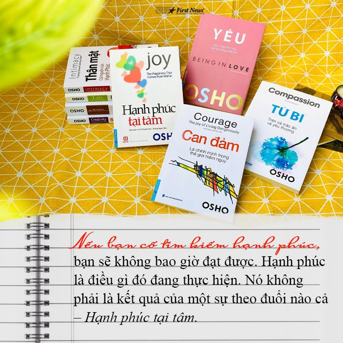 Combo OSHO Trọn Bộ 12 Cuốn - First News (FN)