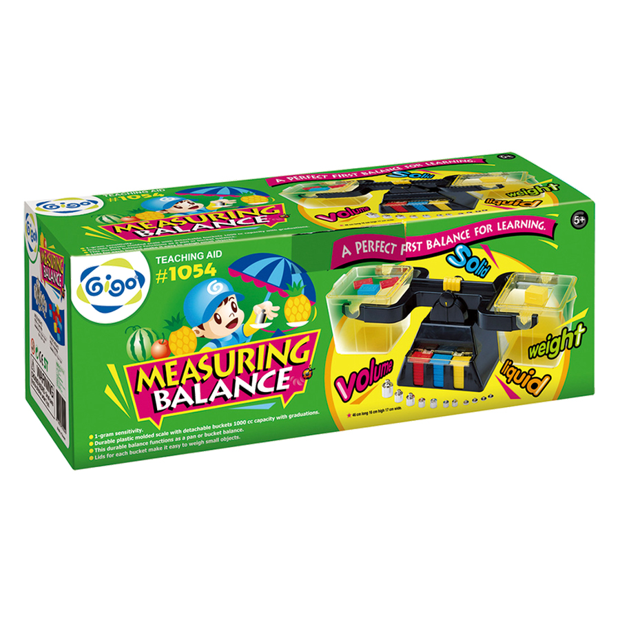 Cân Trọng Lượng Measuring Balancecolor Box Gigo Toys 1279 (Mẫu Ngẫu Nhiên)