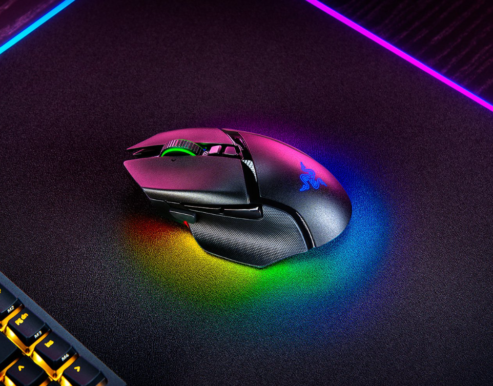 Chuột không dây Razer Basilisk V3 Pro-Ergonomic Wireless Gaming Mouse_RZ01-04620100-R3A1-Hàng Chính Hãng