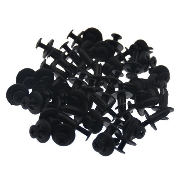 3X 50 Pieces Universal Car Auto  Rivets Fasteners Retainer Clip Set