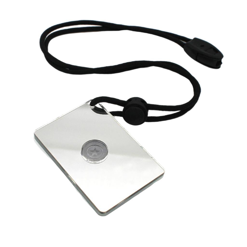 Outdoor Survival Reflective Mirror Signal Mirror Emergency Reflective Tool