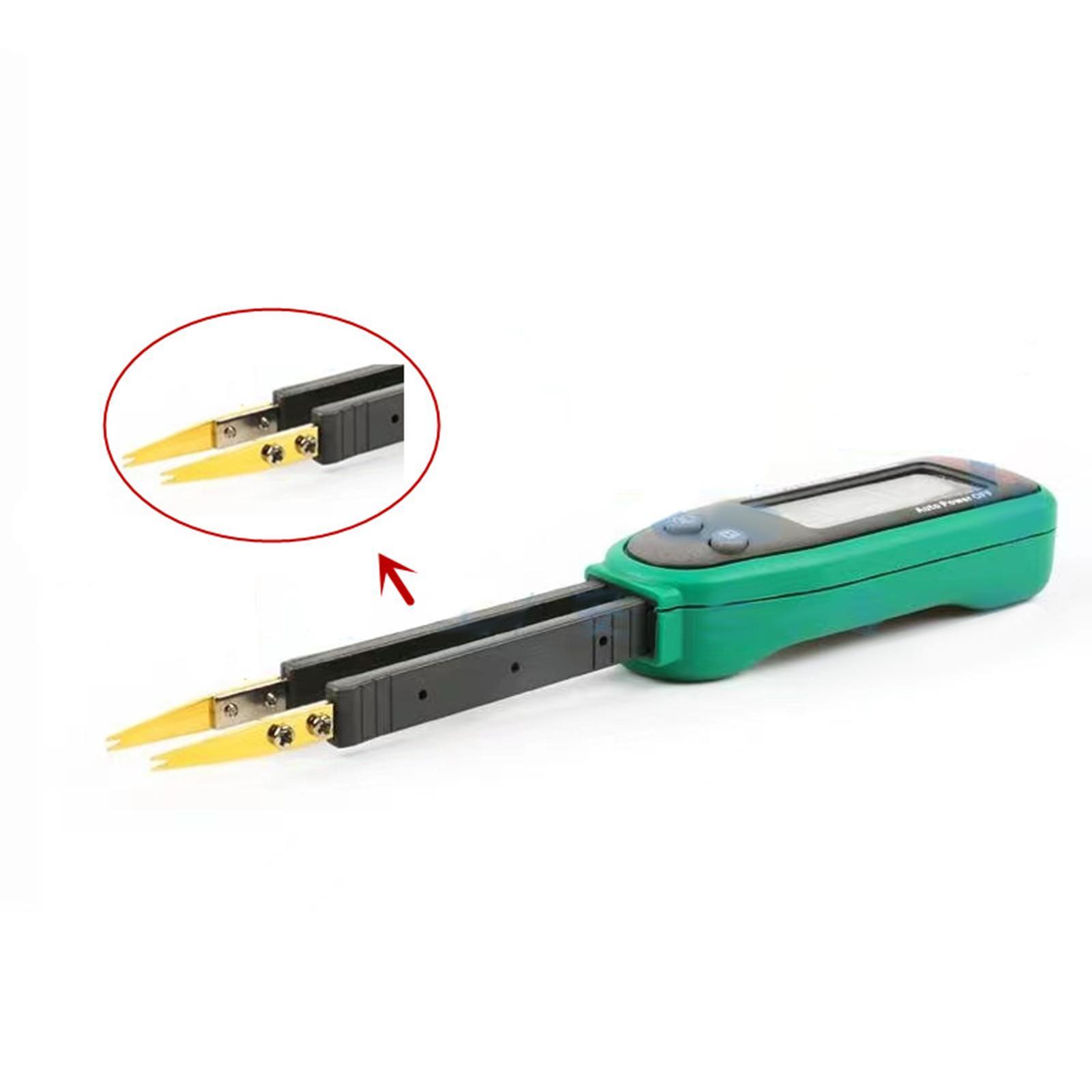 Smart SMD Tester Resistor  Tester Tweezer Multimeter Test Electrical Electronic Component Analyzer Testing Clips Tweezers Test Clip