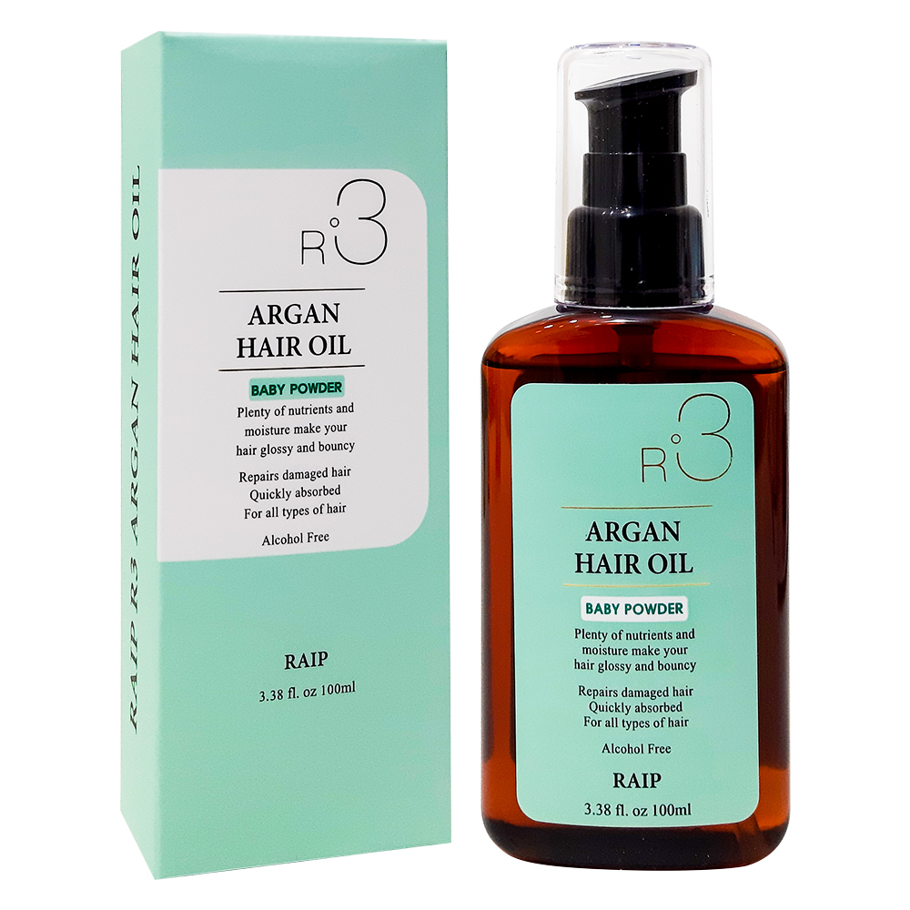 Dầu Dưỡng Tóc RAIP R3 Argan Hair Oil Phục Hồi Tóc Hư Tổn. Tặng Gel Móc Khóa 30ml
