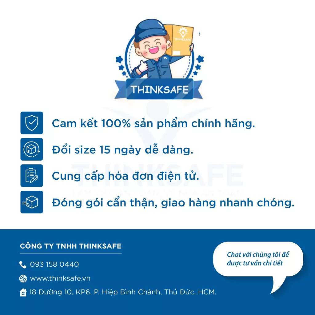 Găng tay bảo hộ lao động phủ cao su Thinksafe, găng cotton chống trơn, nóng, hóa chất, Bao tay phủ cao su hoàn thiện tốt