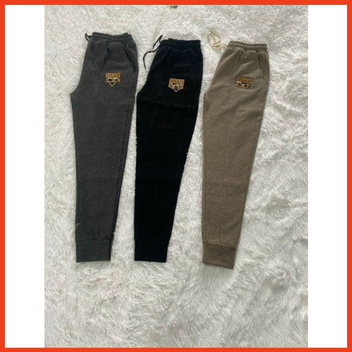 Quần Jogger Bo Ống Thu Đông Nam Nữ Chất Umi Tăm Dày Đẹp - 91