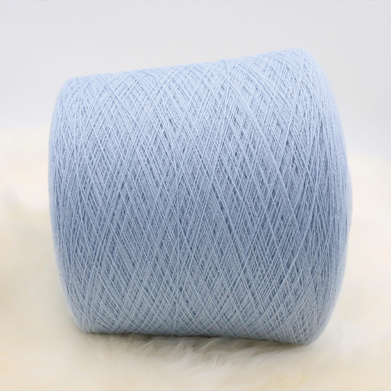 Hongyefangzhikeji Cashmere 100% 26 Sợi hóa chất ShaXian Sợi dây màu xám