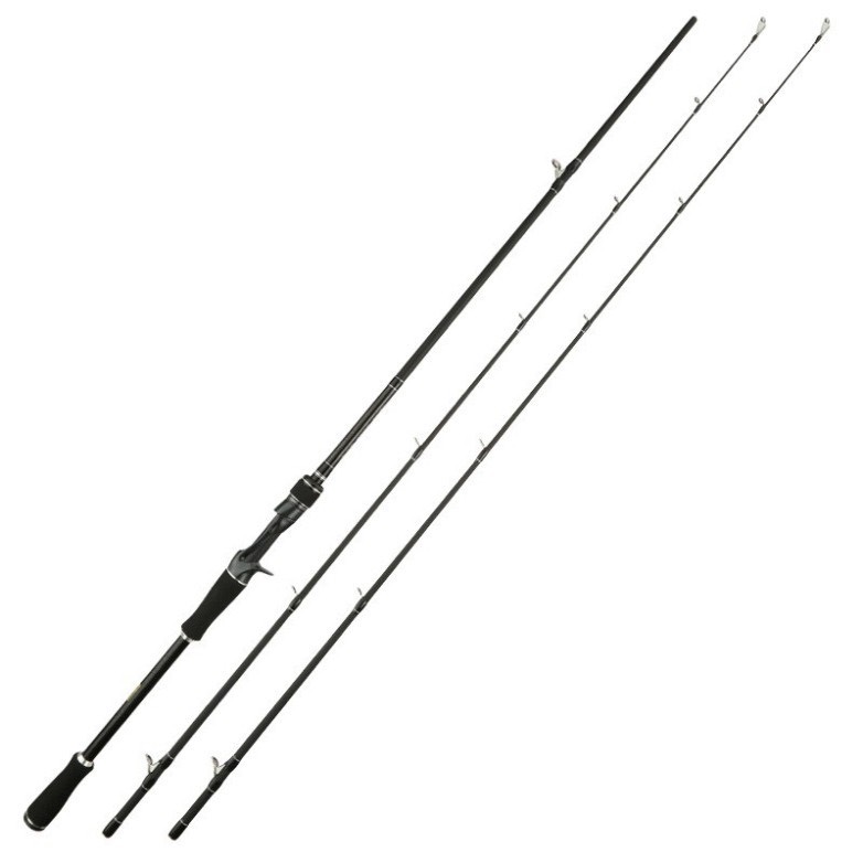 Cần Câu Lure Siêu Bạo Lực Hunting Black Lure Cá Lóc 2 Ngọn H-MH Máy Đứng Ngang Giá Rẻ