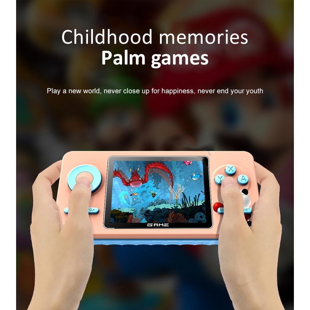 Năm 520 Trong 1 Máy Chơi Game Cầm Tay Mini Di Động Trẻ Em Hoài Cổ Retro Cổ Điển Fc Qusl