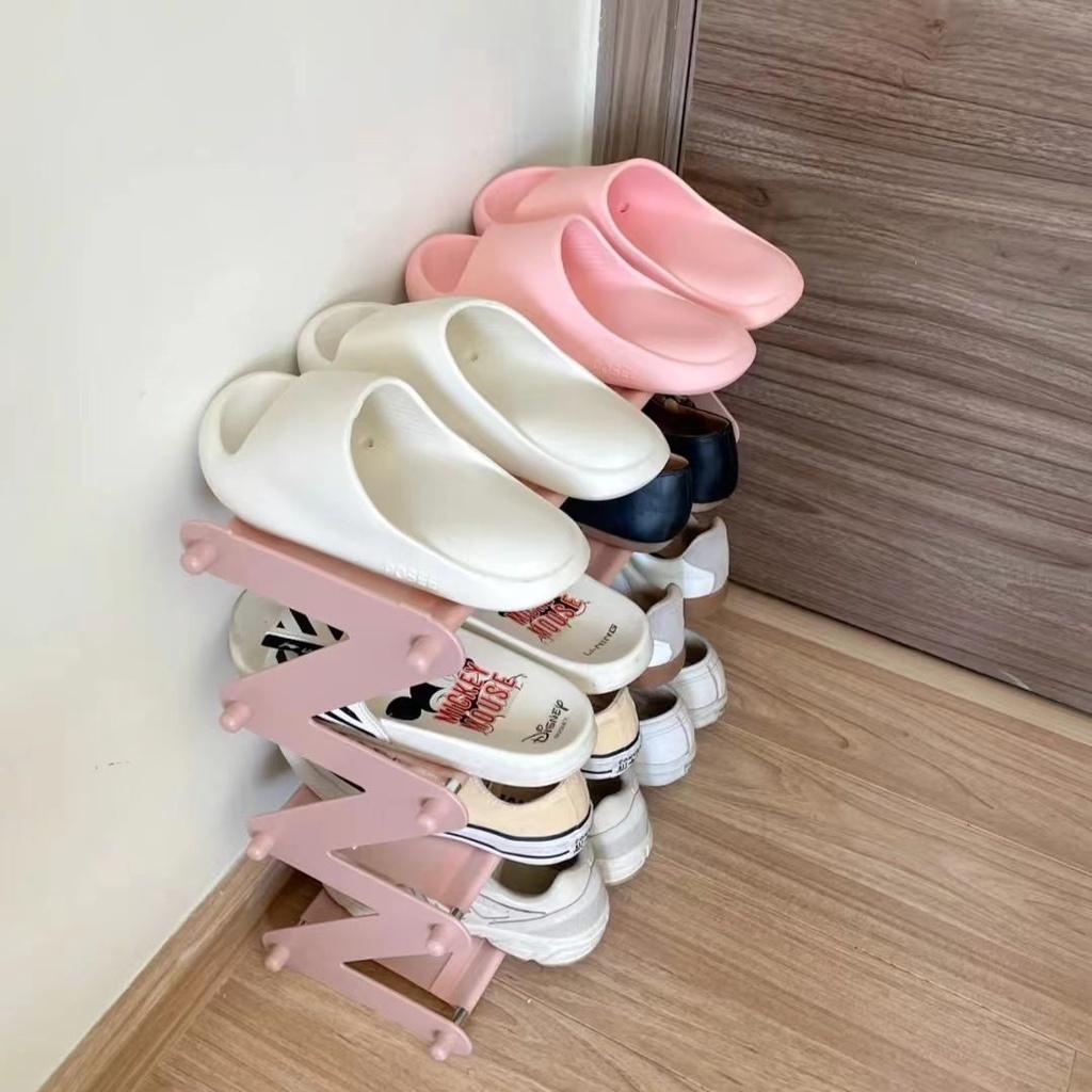 Kệ Để Giày Nhiều Tầng Đa Năng Có Thể Gấp Gọn Tiện Dụng Cho Gia Đình