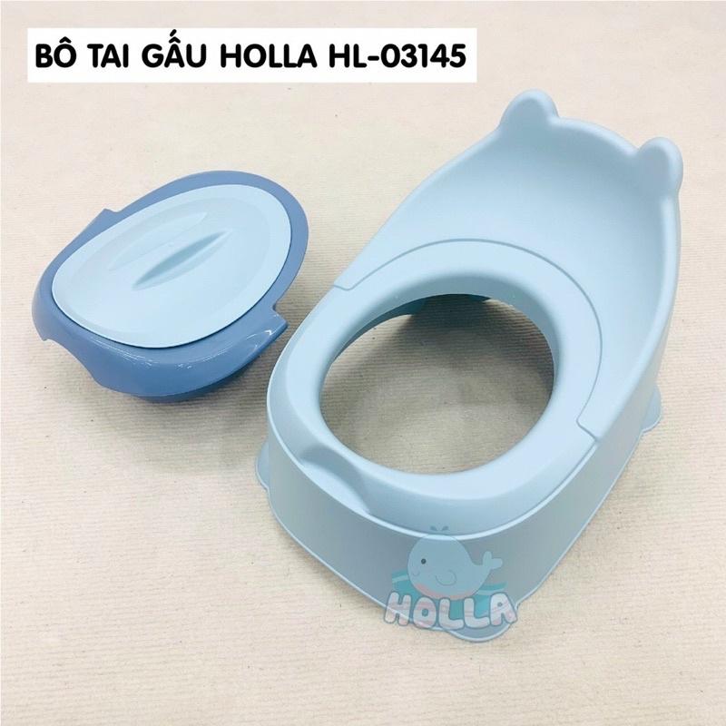 Bô Holla tập đi vệ sinh làm từ nhựa nguyên sinh an toàn cho bé, mã HL - 03145