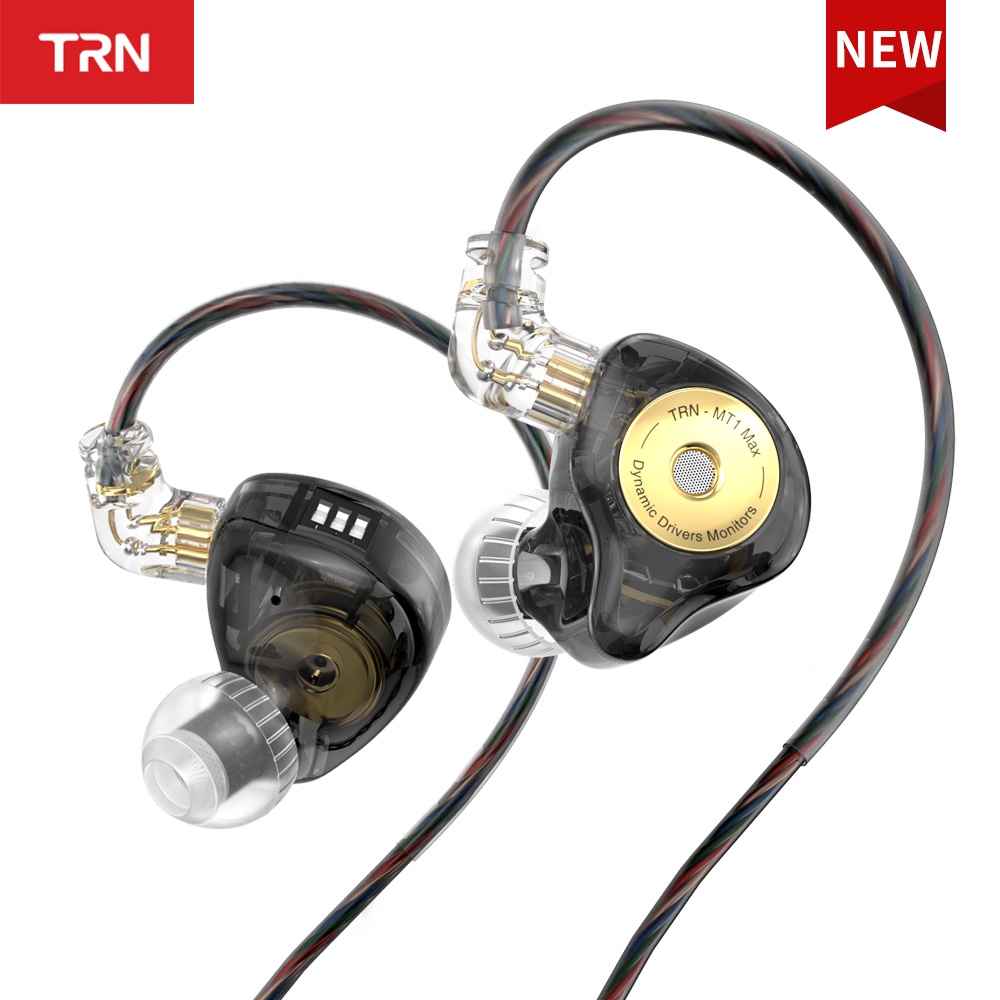 [NC] Tai nghe TRN MT1 MAX inear hifi | Hàng chính hãng | NGHE TẠP | Chỉnh 4 Cấp Độ | 16 kiểu âm | Có Mic | Dynamic Driver 10mm