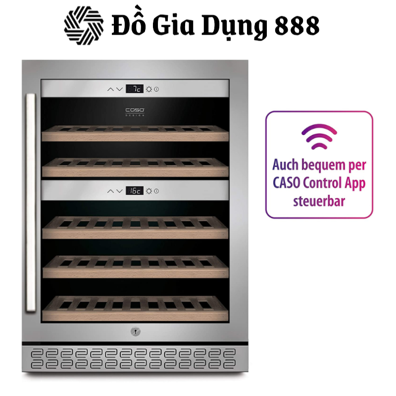 Tủ bảo quản rươu vang CASO WineChef Pro 40 Hàng Chính Hãng